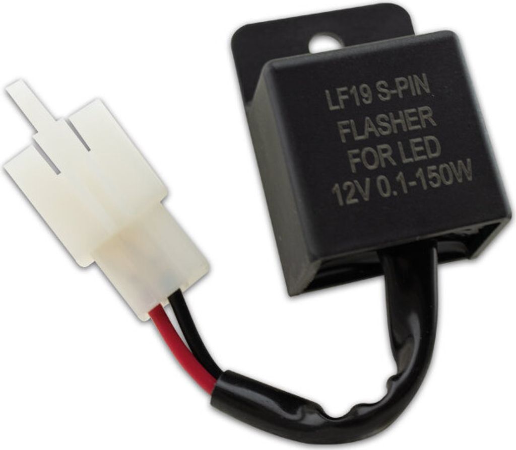 Blinkrelais 12V 1-150W 2P Neutral LED Produktbild 