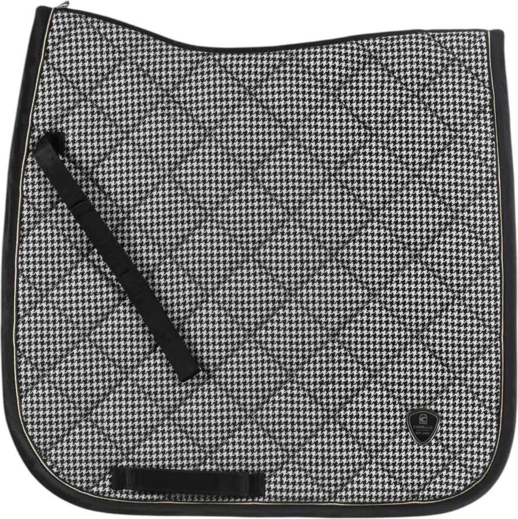 Tapis CAVALPALLA Noir DR - Évite les Frottements et Pressions Selle