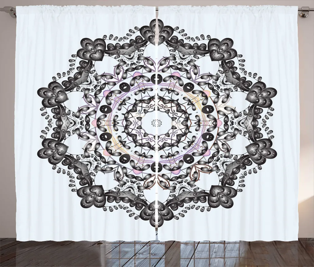 ABAKUHAUS Tenda Mandala Natalizia 280x225 cm - Arredo Soggiorno Rustico