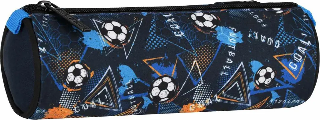 Astuccio blu per pallone da calcio