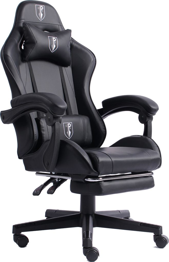 Gaming Chair im Racing-Design mit flexiblen gepolsterten Produktbild 