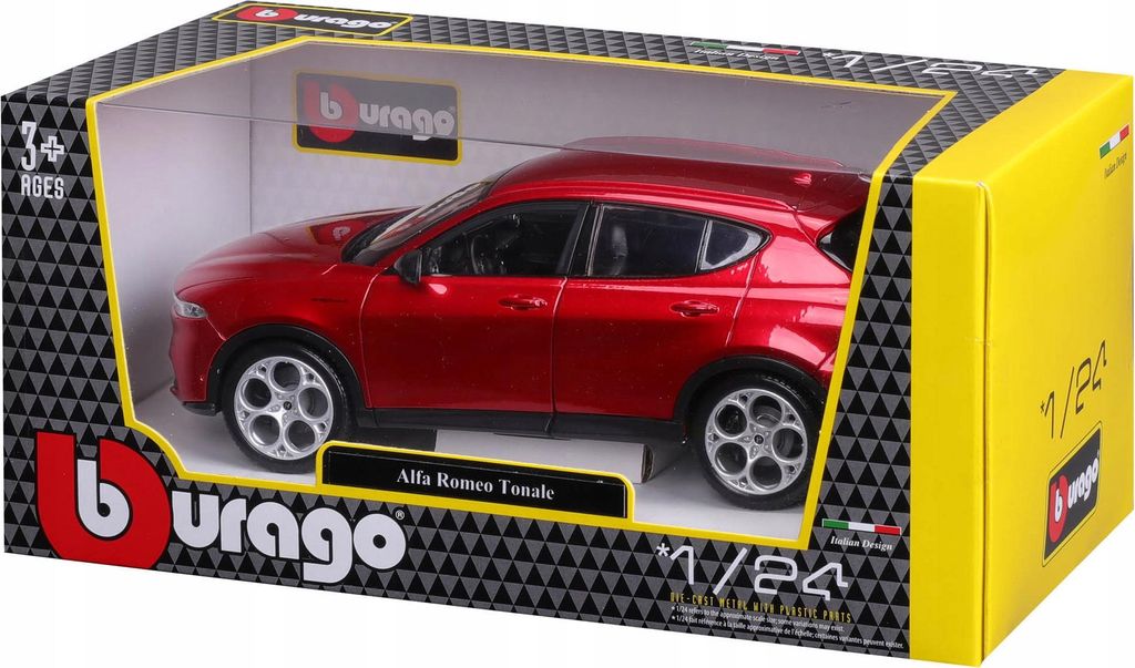 BBURAGO Alfa Romeo Tonale, Model samochodu miejskiego, Zdjęcie produktu 