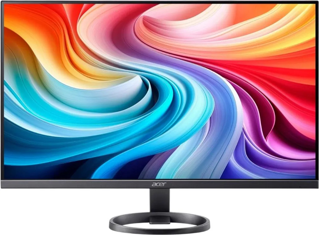 Acer R242YG0ymix Moniteur 24 pouces FHD 120Hz dalle IPS ZeroFrame Gris