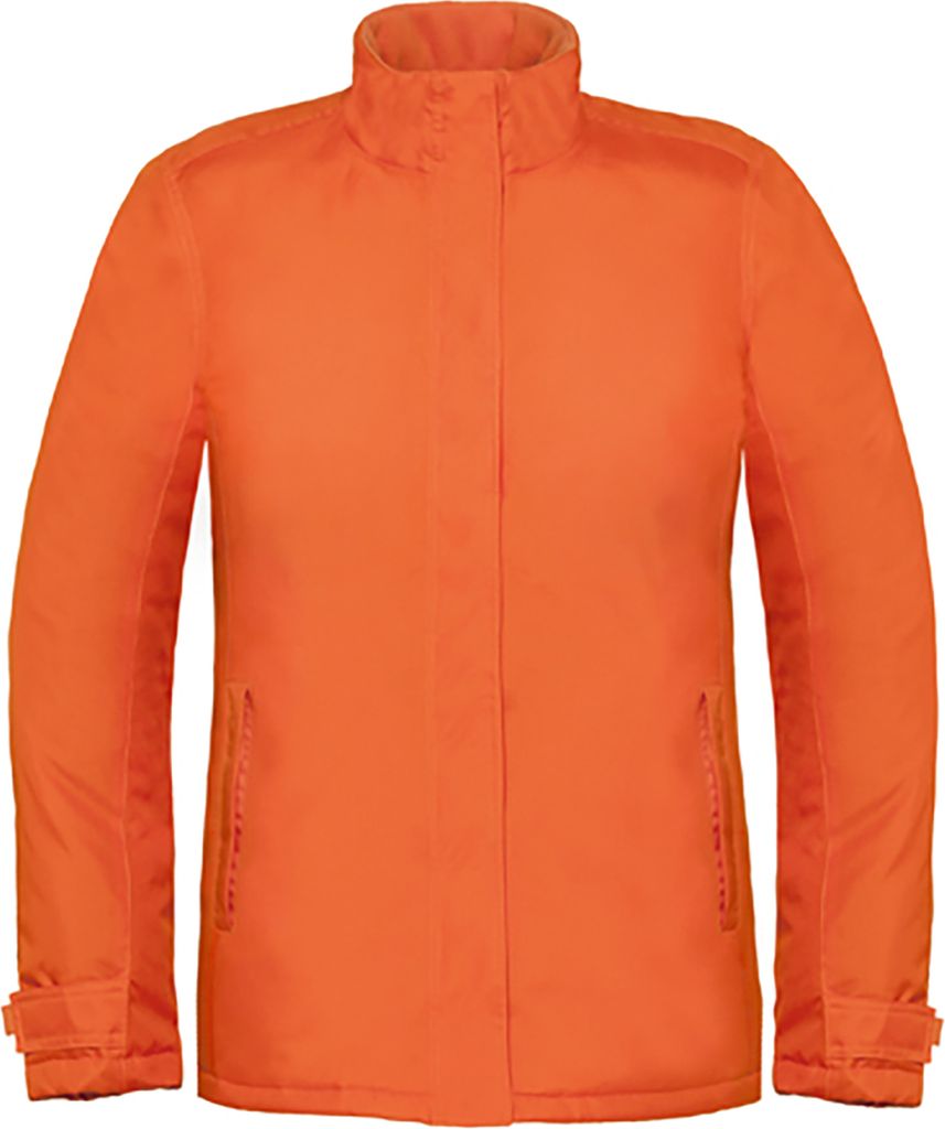 B&C JW925 | Jacket Real | Women | Damen Winter Jacke - Farbe: Orange - Größe: L