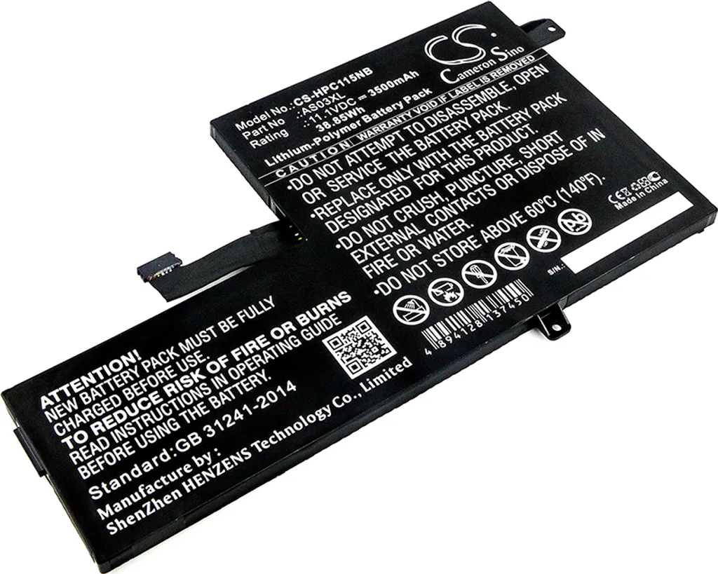 Batterie Haute Capacité pour HP Chromebook 11 G5 EE Y4P07AV 1FX82UT#ABA