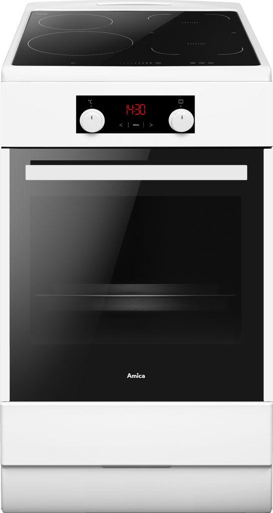 Amica - SHI 905 150 W - Standherd - Induktion - Weiß - 50 Produktbild 
