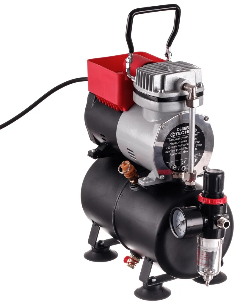 Compresseur aérographe TC Technic 666B2 avec réservoir 3L Efficient - 7