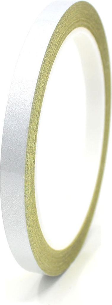10m Zierstreifen 8mm Reflektierend Silber Dekorstreifen Auto Motorrad Boot Modellbau Klebestreifen