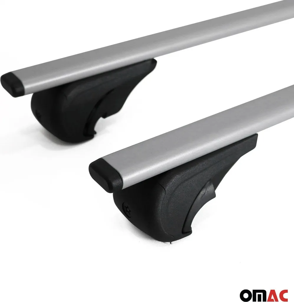 Barre Tetto Volvo XC70 2008-2016 | Portapacchi Argento Sicuro per Famiglia - 7