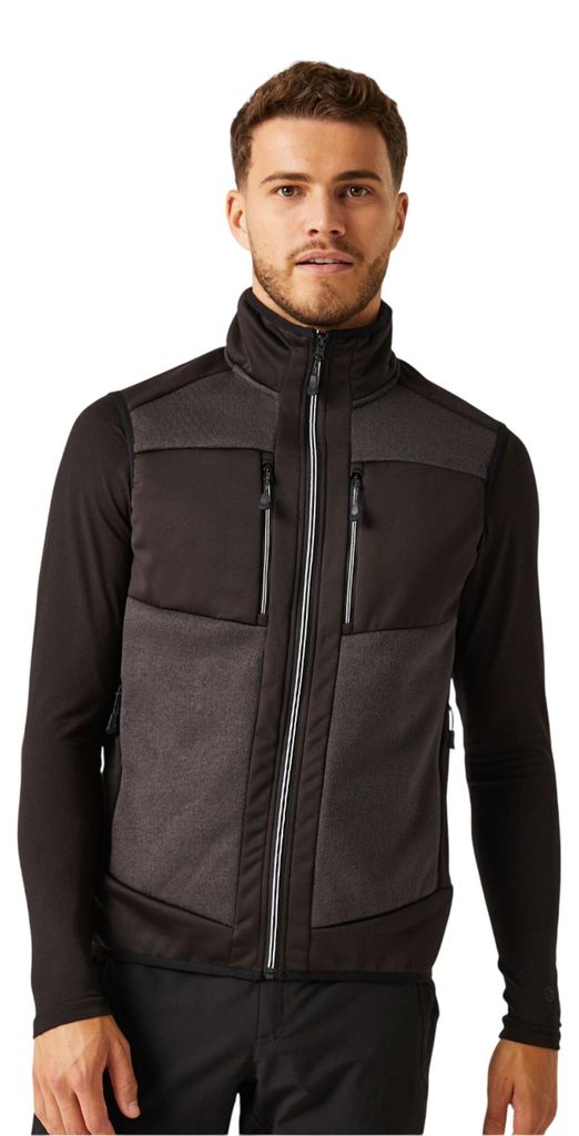 Regatta - "E-Volve" Weste Hybrid für Herren FK2946 (S) (Asche/Schwarz)