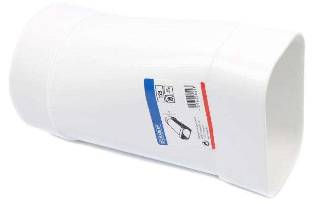 MARLEY Flachkanal Übergangsstück System 150 DN 125 Produktbild 