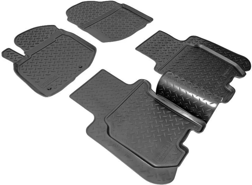 Tappetini in gomma 3D per Honda Jazz Tipo Ge Gg Gp Bj 2008-2015 Bordi