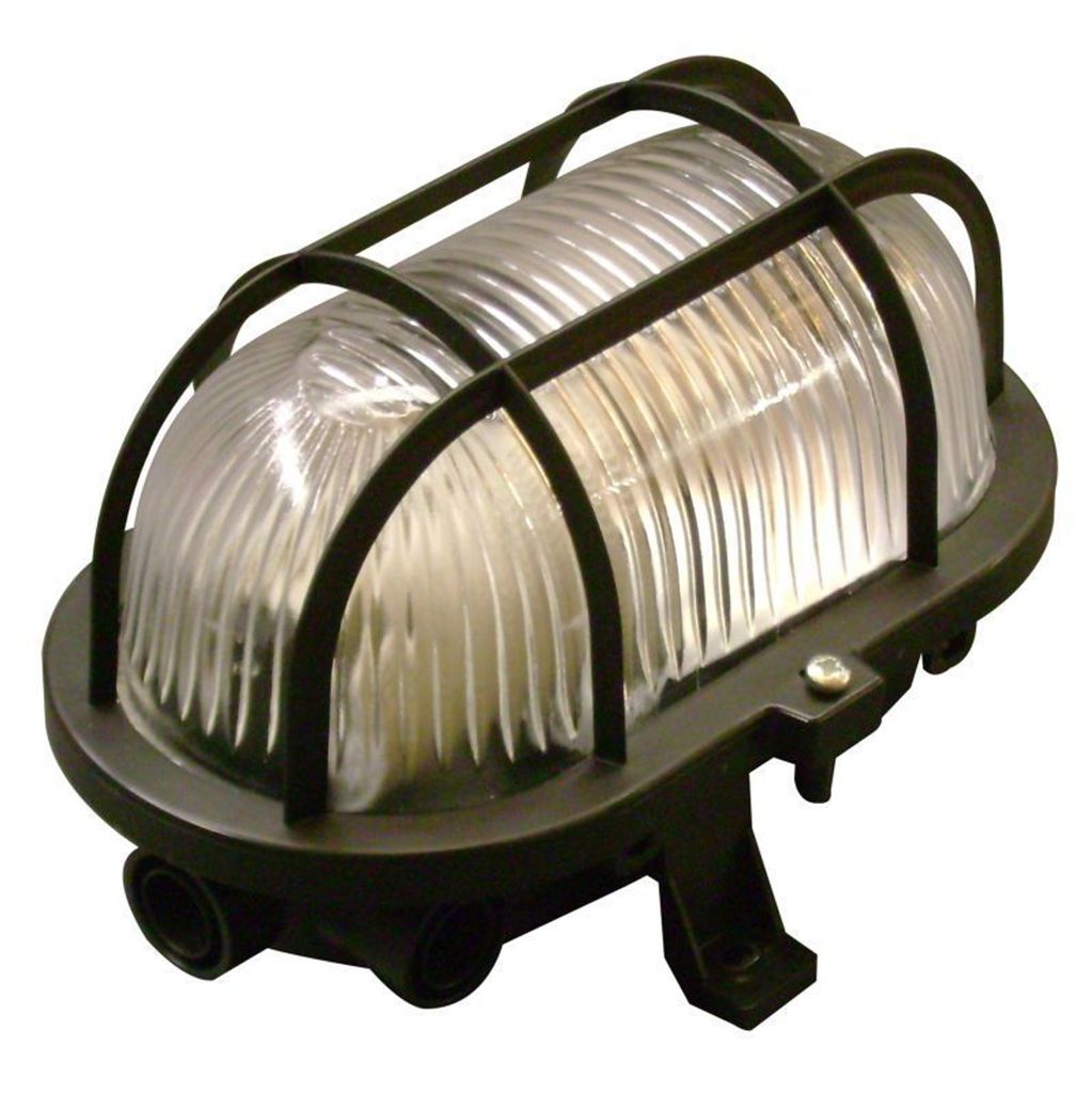 Müller-Licht Oval Wet room light E-27 Black