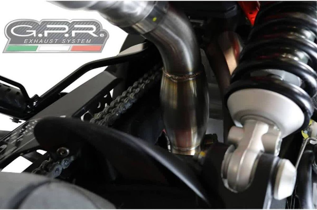 GPR Rennabgaskrümmer ohne Katalysator für Aprilia Dorsoduro 900