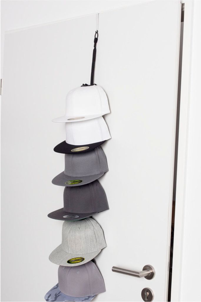 Flexfit CapRack Kappenhalter mit 12 Clips für bis zu 36 Produktbild 