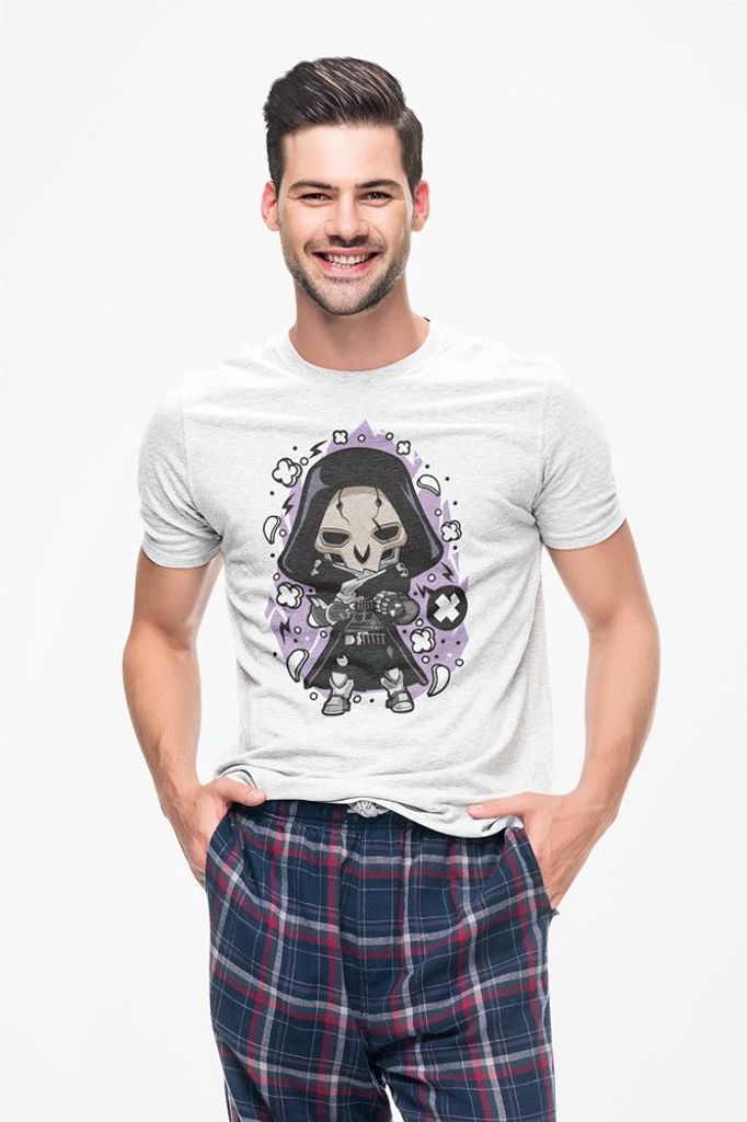 D&B Uni Polo PC00089 Reaper Weiß-Größe 2XL