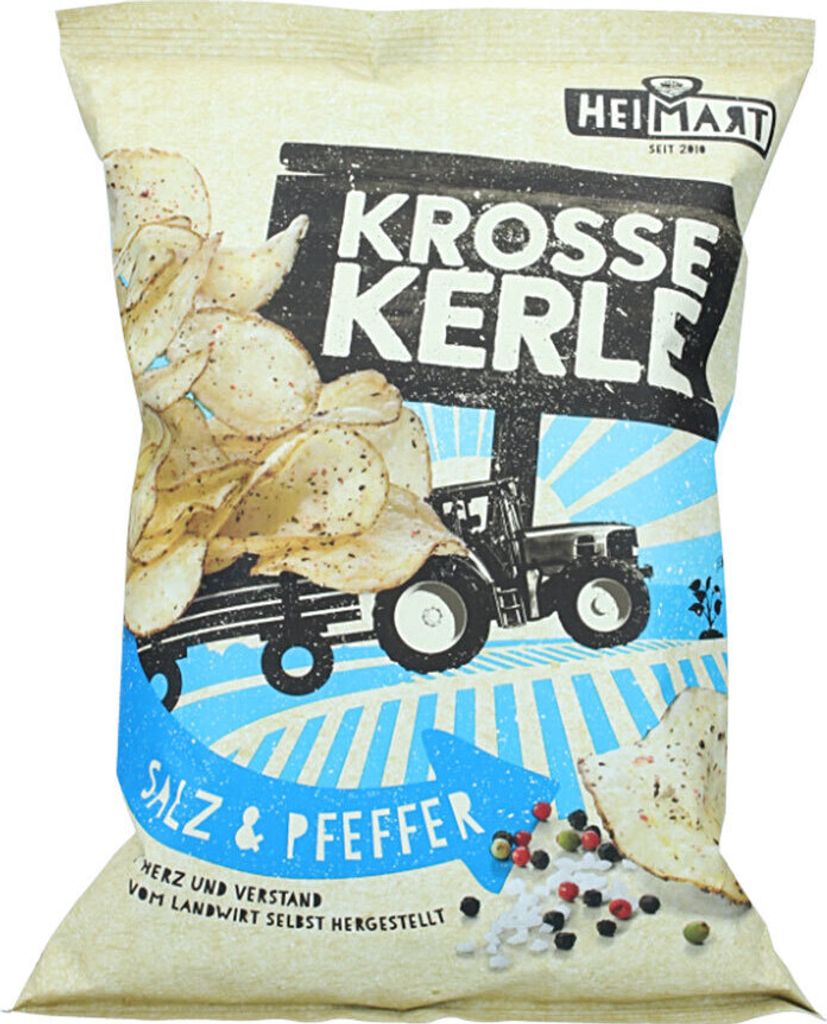 HeiMart Krosse Kerle Salz & Pfeffer 115g Produktbild 