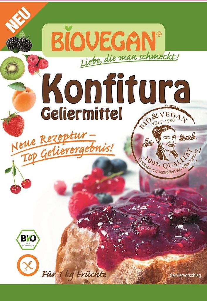 ŚRODEK ŻELUJĄCY DO KONFITUR BEZGLUTENOWY BIO 22 g - BIOVEGAN (PRODUKT SEZONOWY)