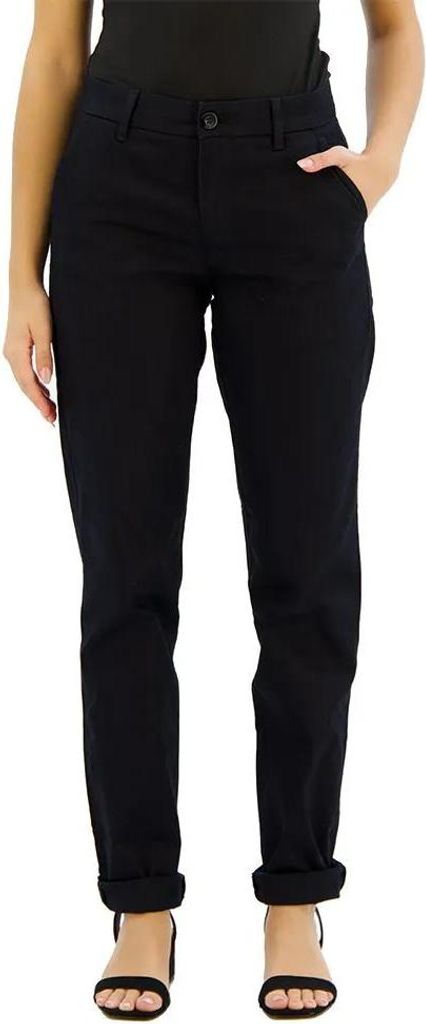 Dockers Weekend Regular Slim Ankle Fit Chinohose Schwarz 28 / L Damen Schwarz 28
