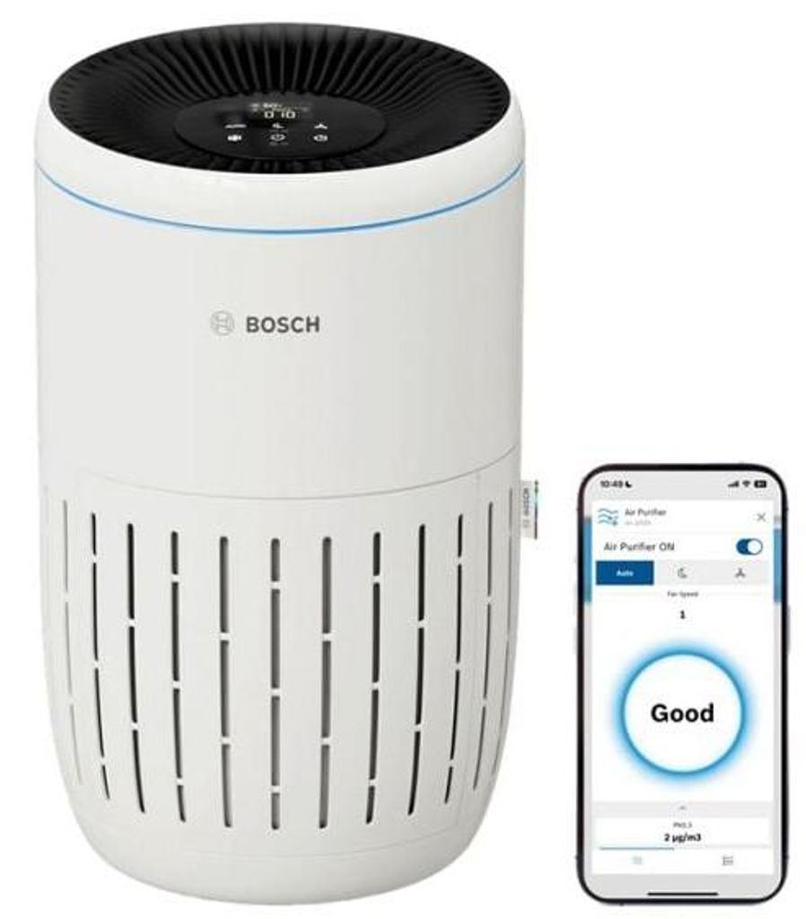 Bosch 7733703375 Air 2000i Luftreiniger 37 m² Weiss Schwarz Obrázok produktu 