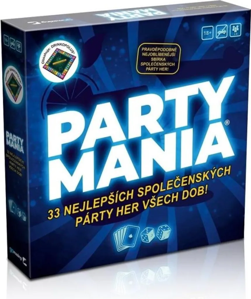 Trefl Spieledatei Partymania CZ Jeu de Société Ambiance et de Cartes