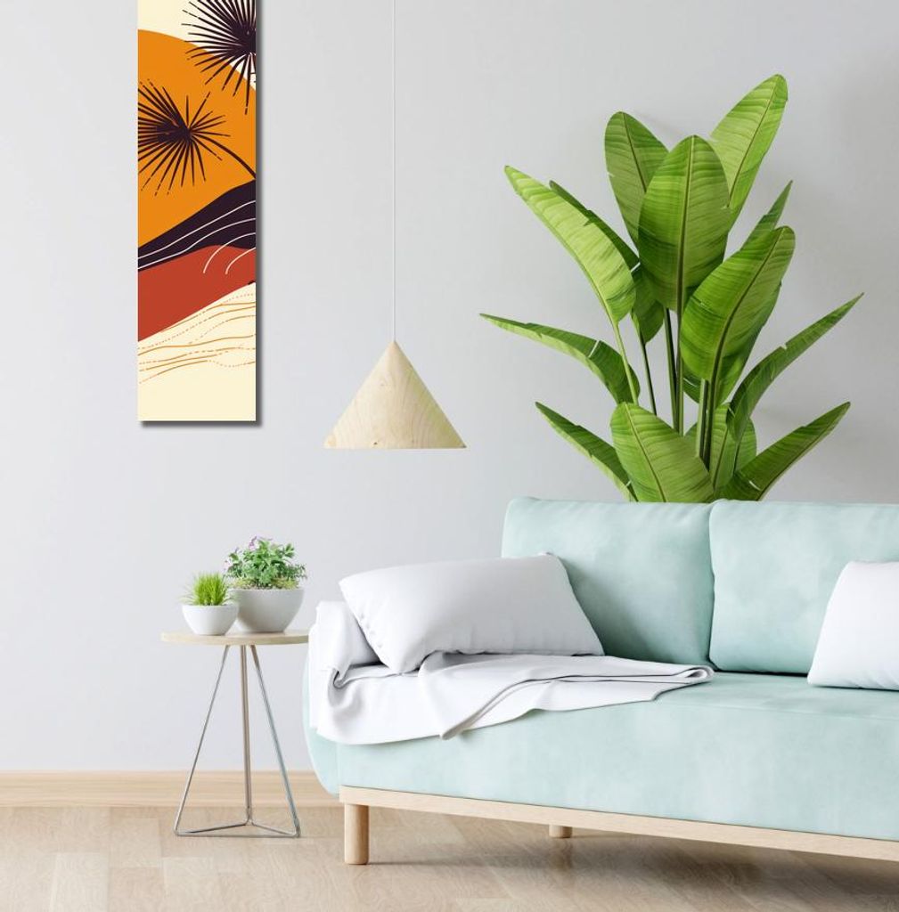 Bild 20x100cm Sonniger Horizont