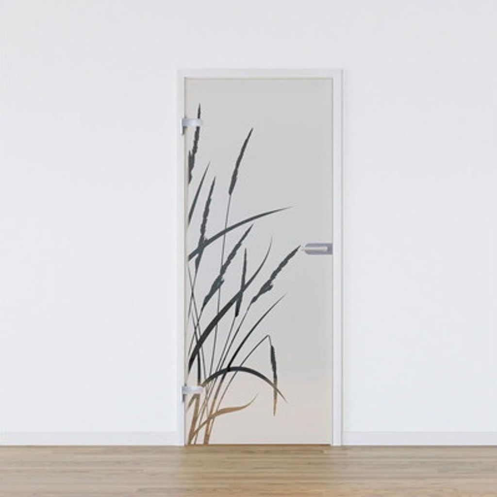 Pertura Glastür Glera Blade 02 834 x 1960 x 8 mm Links für Beschlag Studio