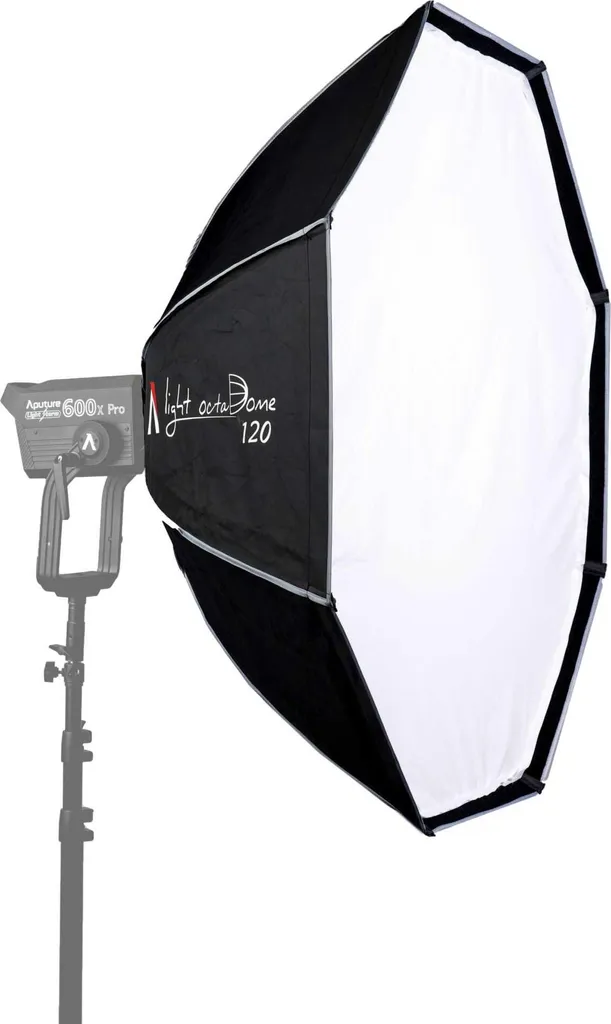 Aputure Light OctaDome 120 - Softbox Octogonale pour Éclairage Vidéo