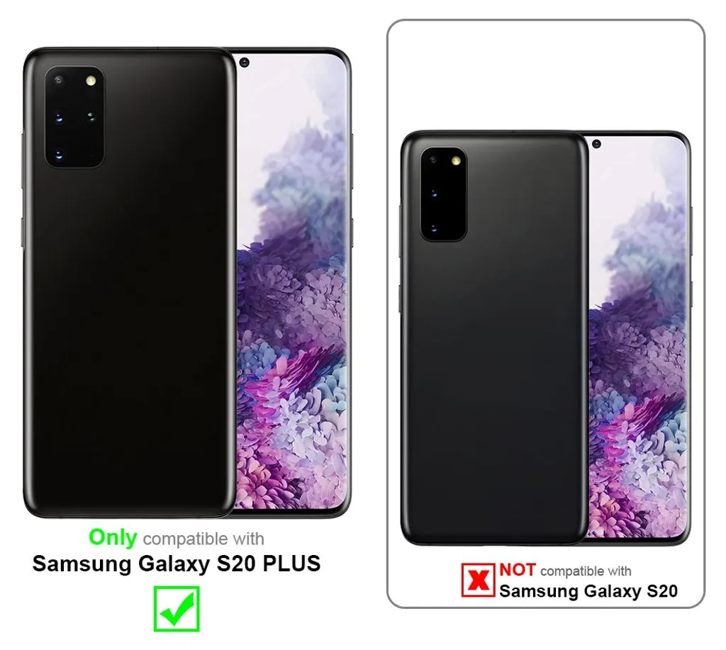 Slanku 3 Pezzi Vetro Temperato per Samsung Galaxy S20 FE 5G/S20 FE Pellicola Protettiva, Supporta Sensore di Impronte Digitali, Durezza 9H, HD Chiaro, Anti Graffio, Senza Bolle, Ultra Resistente