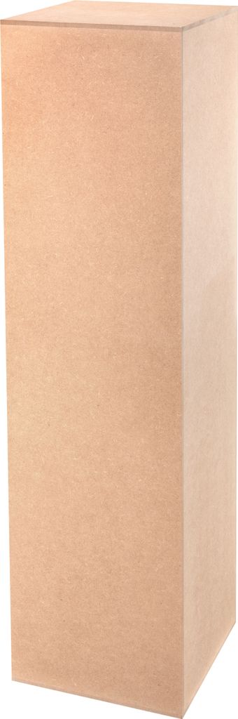 Dekosäule Unlackiertes MDF - Blumensäule für Wohnzimmer - Produktbild