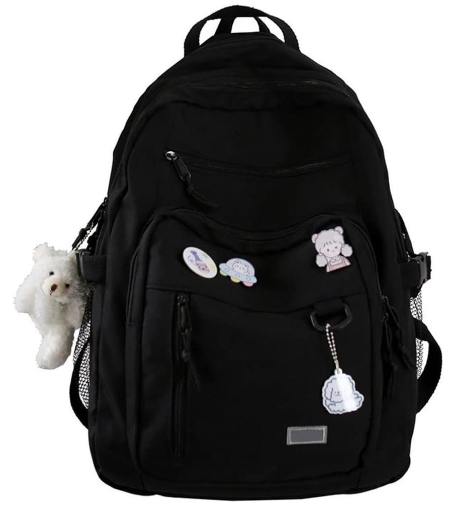 Niedlicher, ?sthetischer Rucksack für Schule, Mittelstufe, Produktbild 