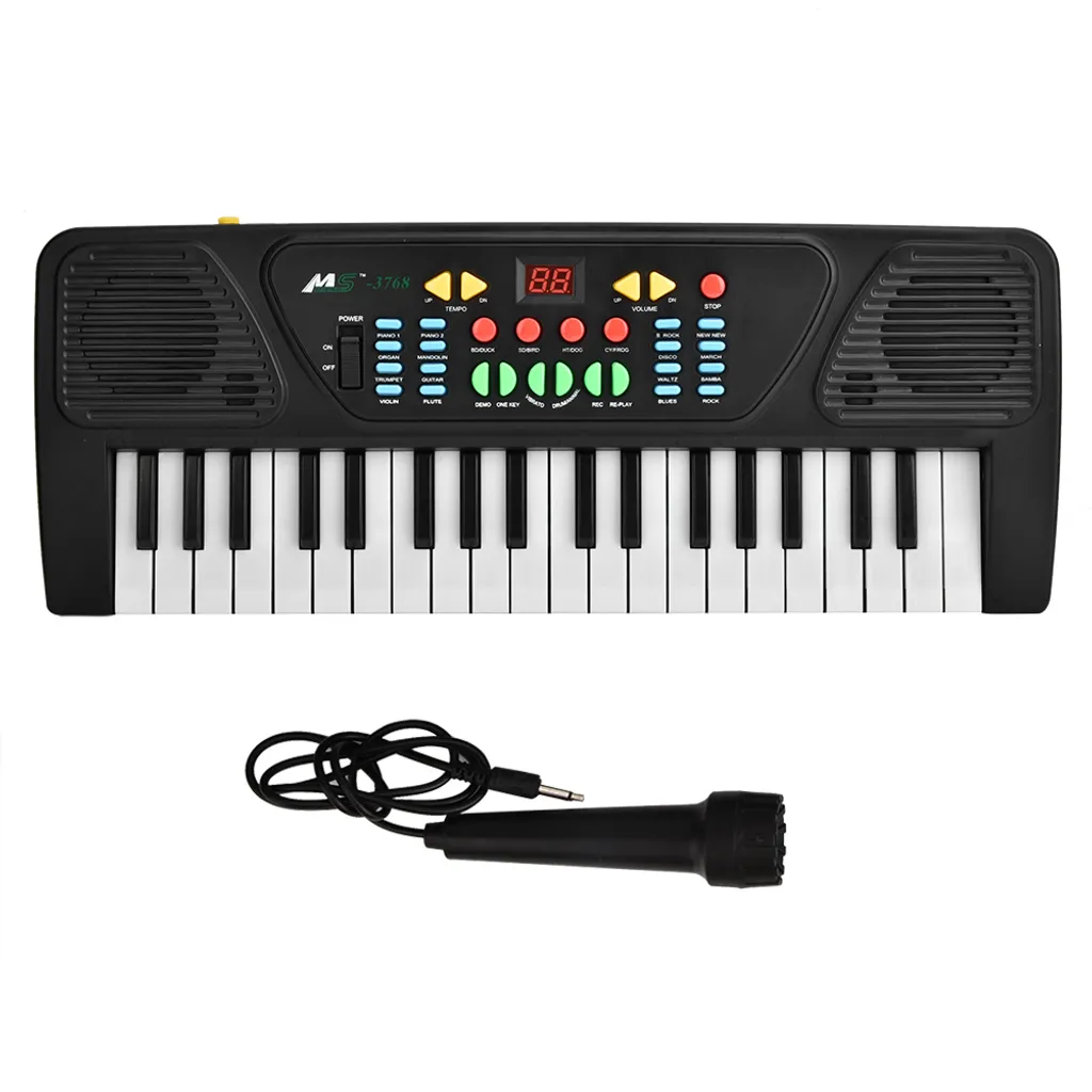 Jouet piano électrique pour enfant avec micro - Apprendre la musique tôt
