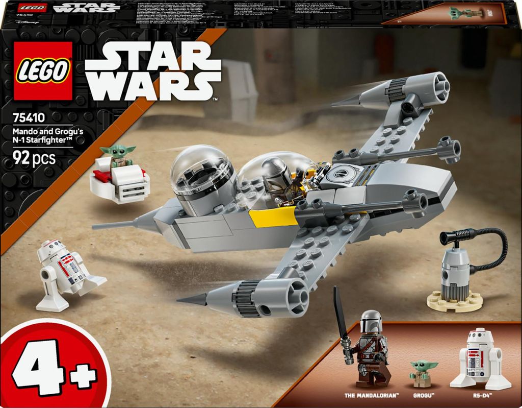 LEGO Star Wars N-1 Starfighter di Mando e Grogu 75410 Set Immagine del prodotto 