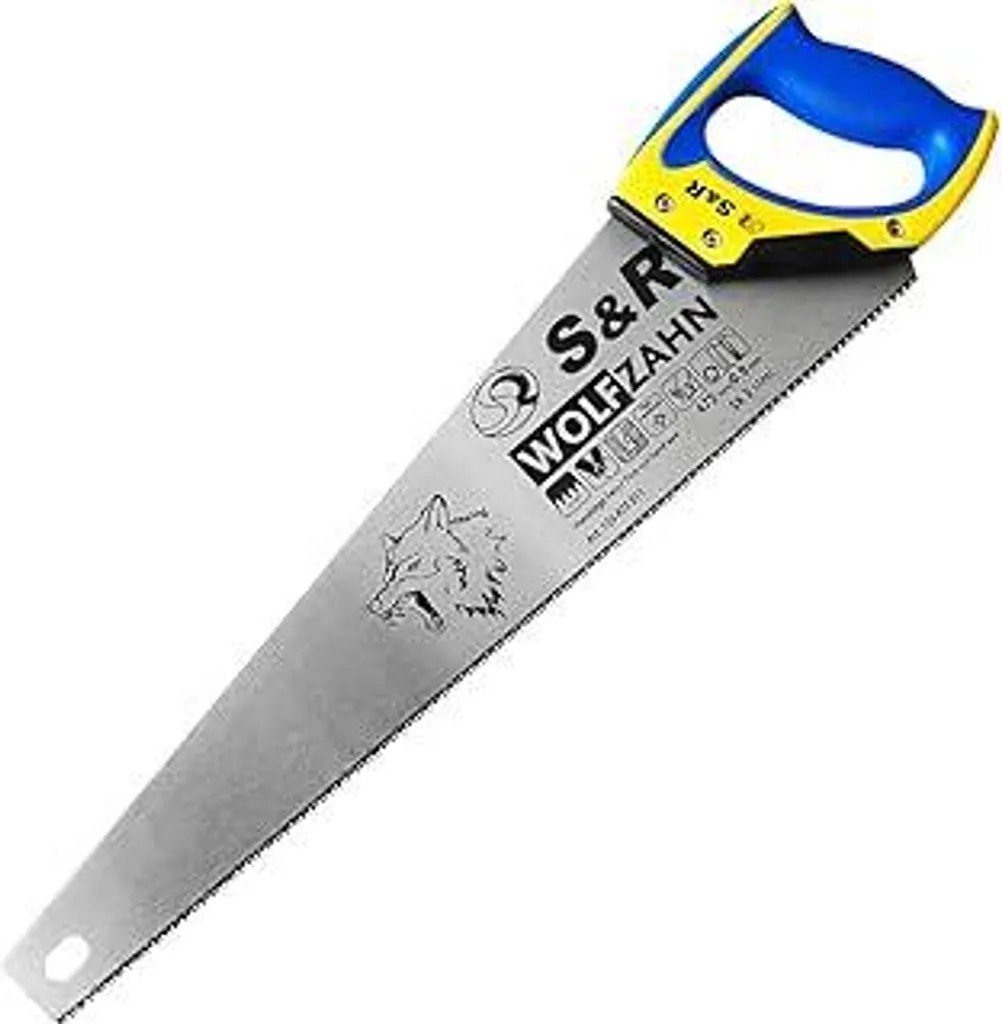 Wolfzahn Sega per Legno 475mm | Dentatura Aggressiva 3D Professional