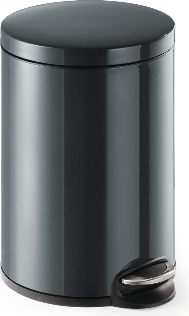 DURABLE Treteimer Metall 20L rund, 341258 anthrazit Produktbild 