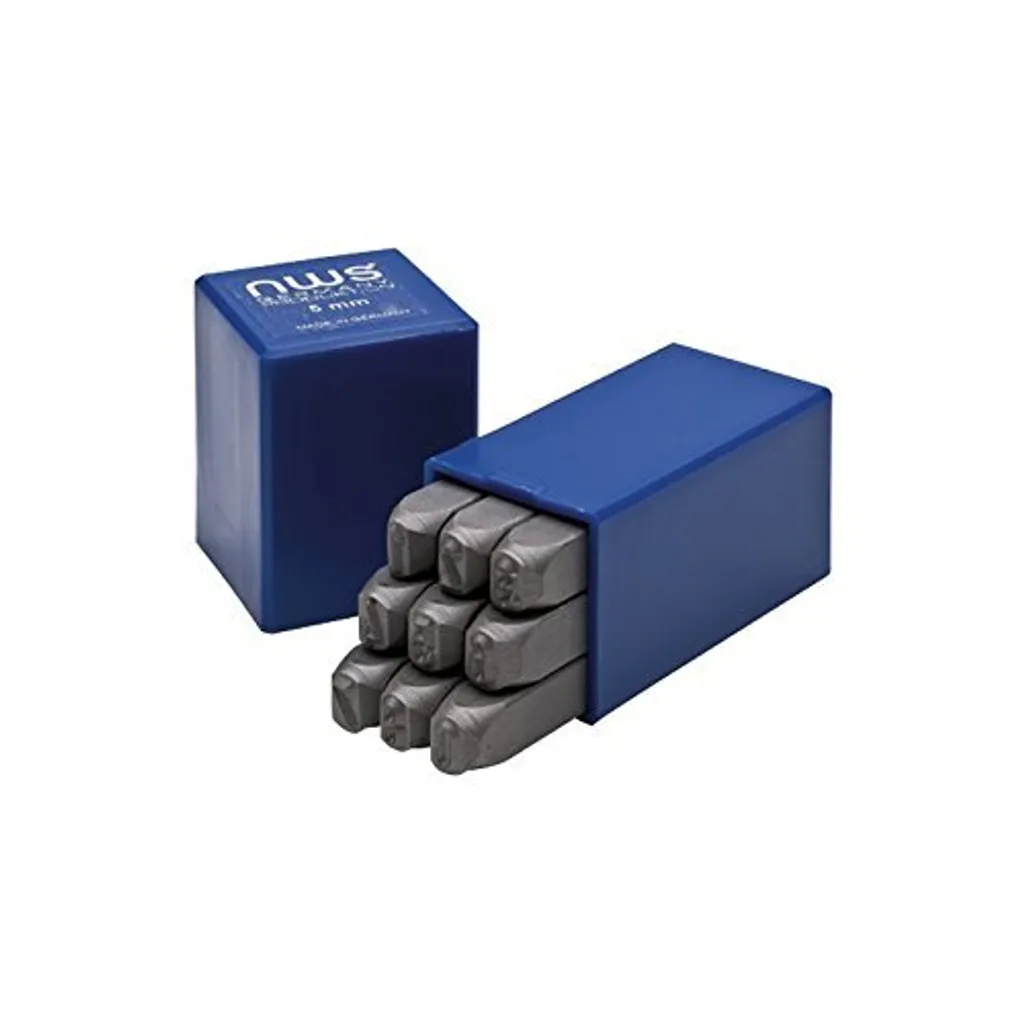 Marcatura di Precisione NWS 910-3 | Set Numeri Acciaio 3mm Alta Qualità
