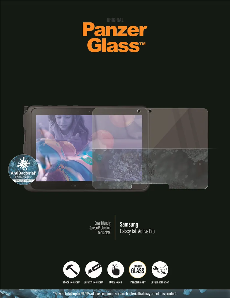Protection Écran PanzerGlass pour Tablette Idéal Usage Intensif et Pro