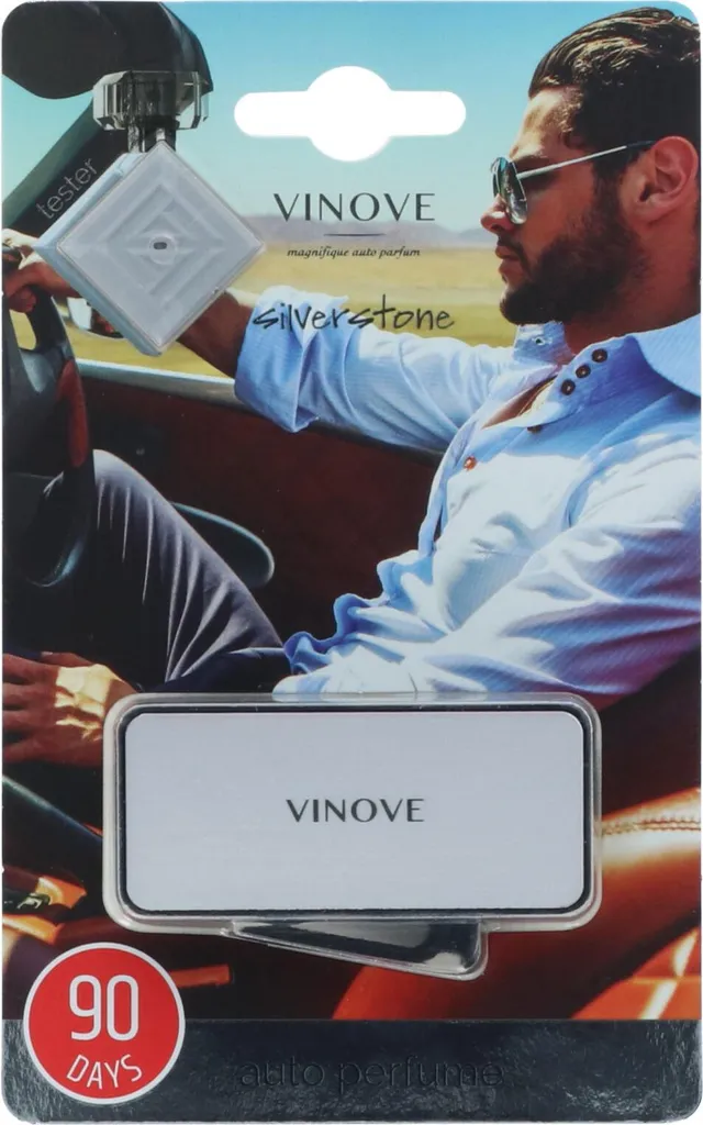 Profumatore Vinove Silverstone Regular: Design Italiano e Fragranza 90 Giorni
