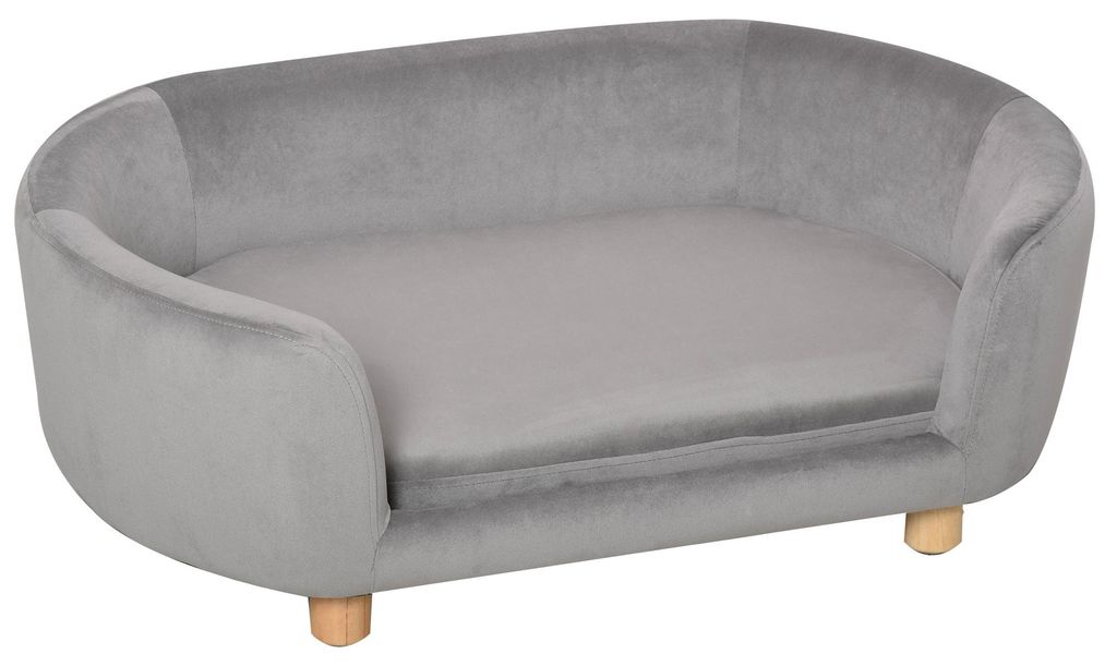 PawHut Katzensofa Haustiersofa Hundesofa Samt moderne Produktbild 