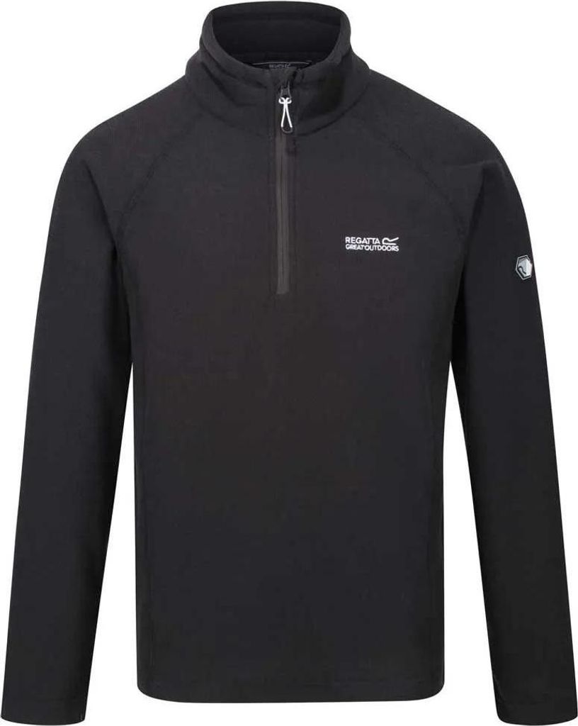 Regatta Kenger Fleece Schwarz S Herren Schwarz S