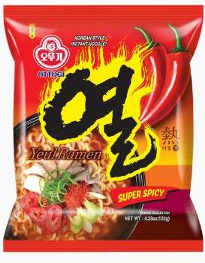 Koreańska zupa instant ostra Yeul Ramen 120 g Obrázok produktu 