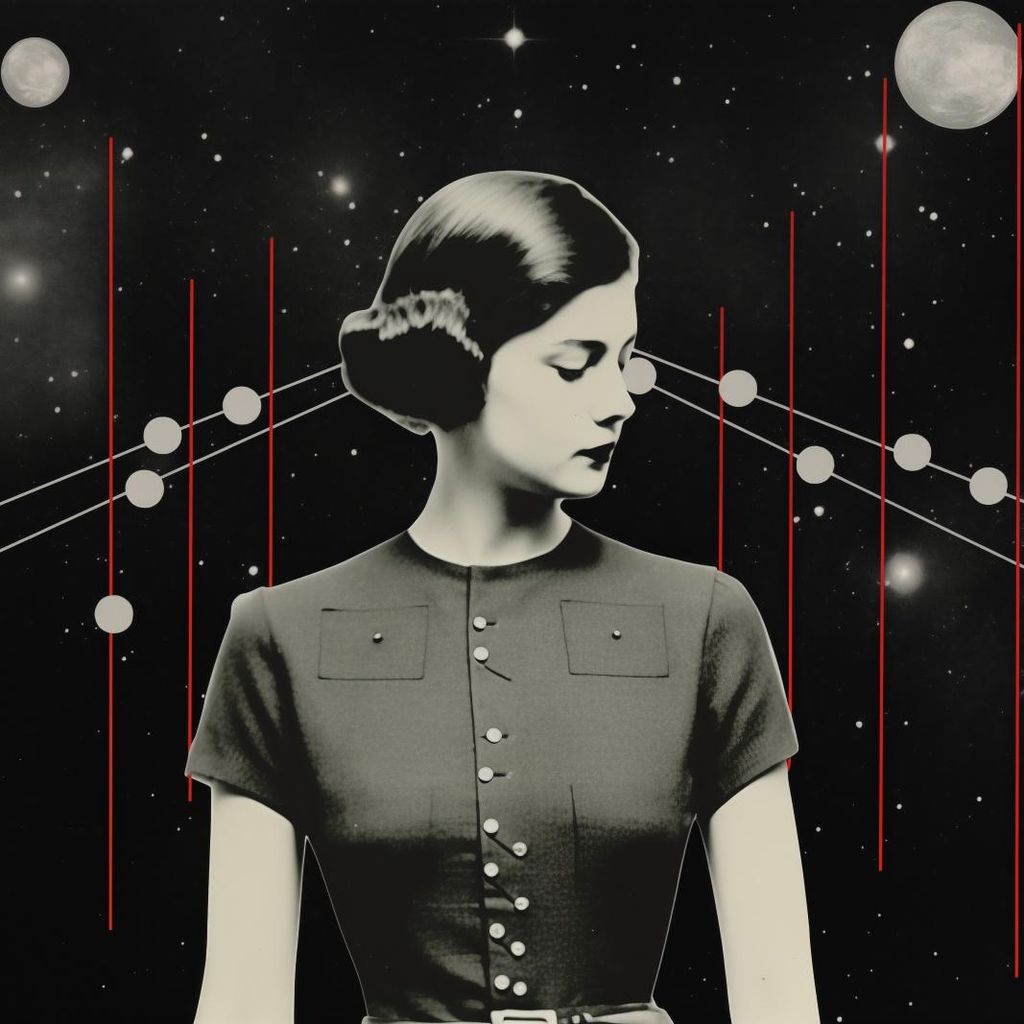 Plakat 70x70cm Planeten und Monde