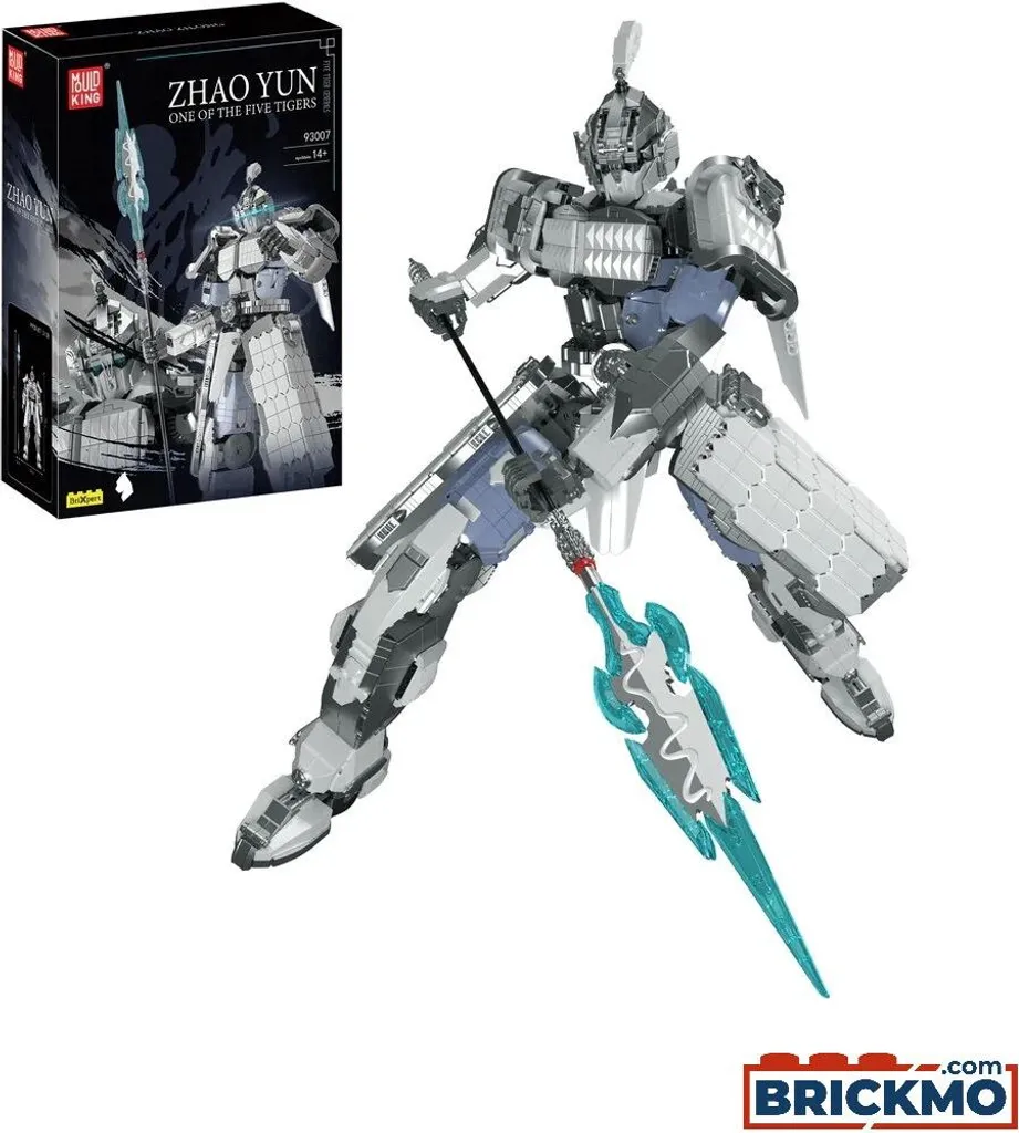 Moule Zhao Yun 93007 Haute Précision pour Détails d'Armure et Guerrier