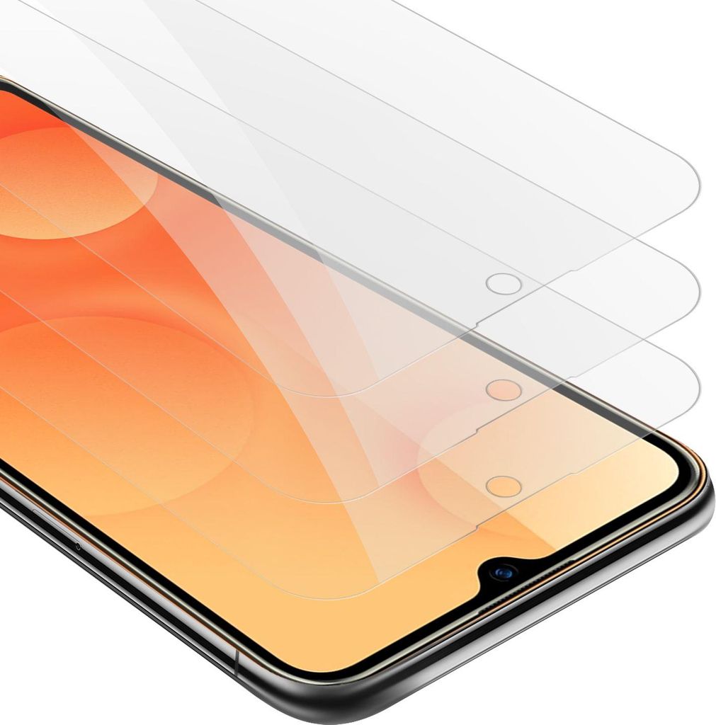 Cadorabo 3x Schutzfolie für Blackview A95 in KRISTALL KLAR Gehärtetes Tempered Display-Schutzglas Panzerfolie