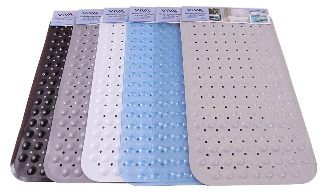 Badewanneneinlage Duscheinlage 70x38 cm Weiß Produktbild 