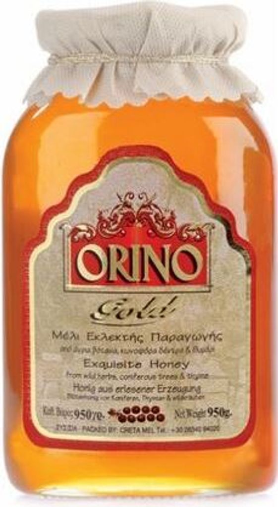 Orino Honig Nektar Gold aus Griechenland 450g Glas