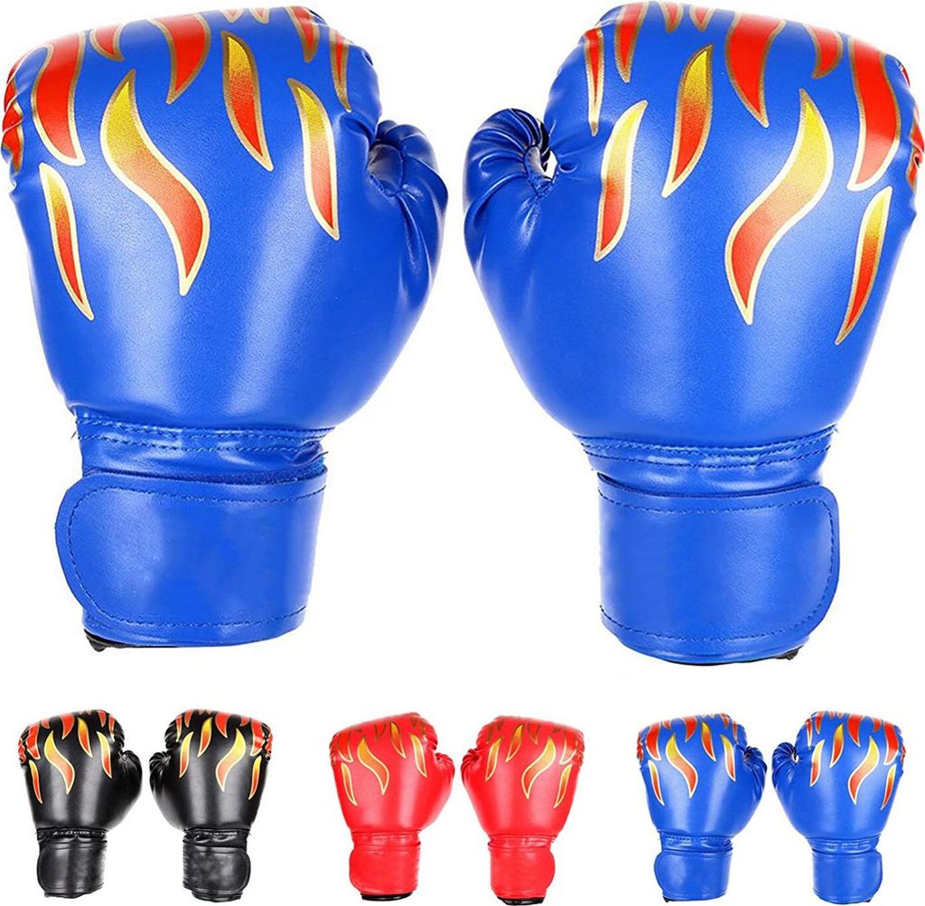Kinder Boxhandschuhe, Kickboxhandschuhe mit Klettschluss Produktbild 