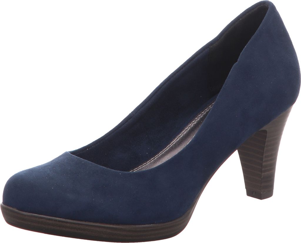 MARCO TOZZI Damen Pumps Textil runde Form Trichterabsatz Produktbild 7