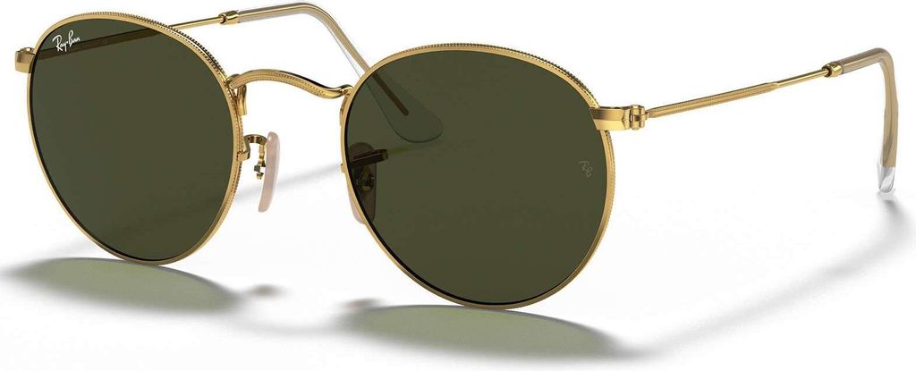 Ray-Ban 0RB3447 001 Round Metal gold / grey Produktbild 7