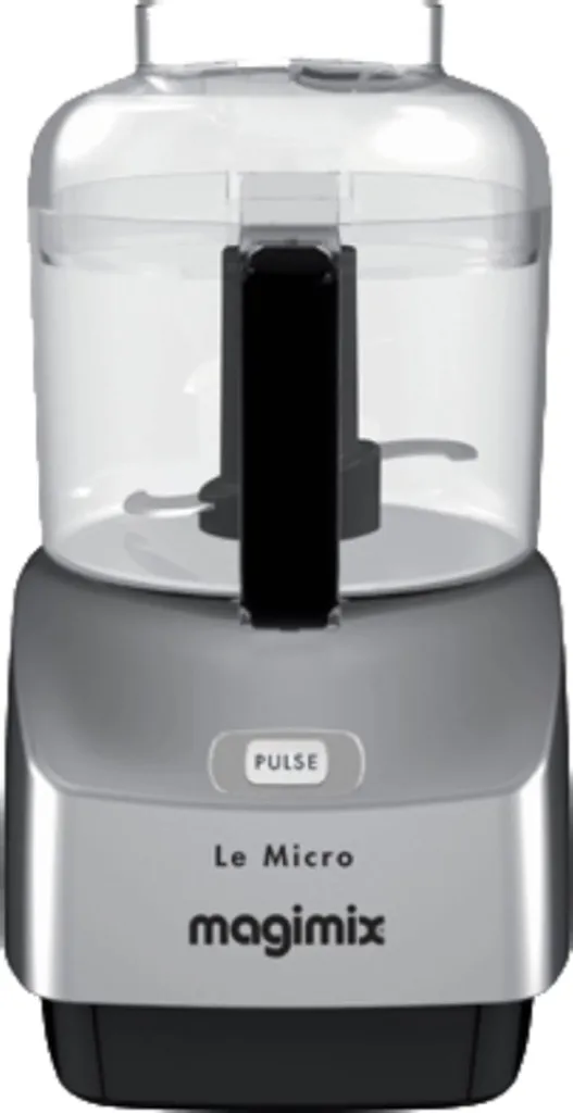 Magimix Micro Chrome Robot de Cuisine Compact pour Hacher et Mixer